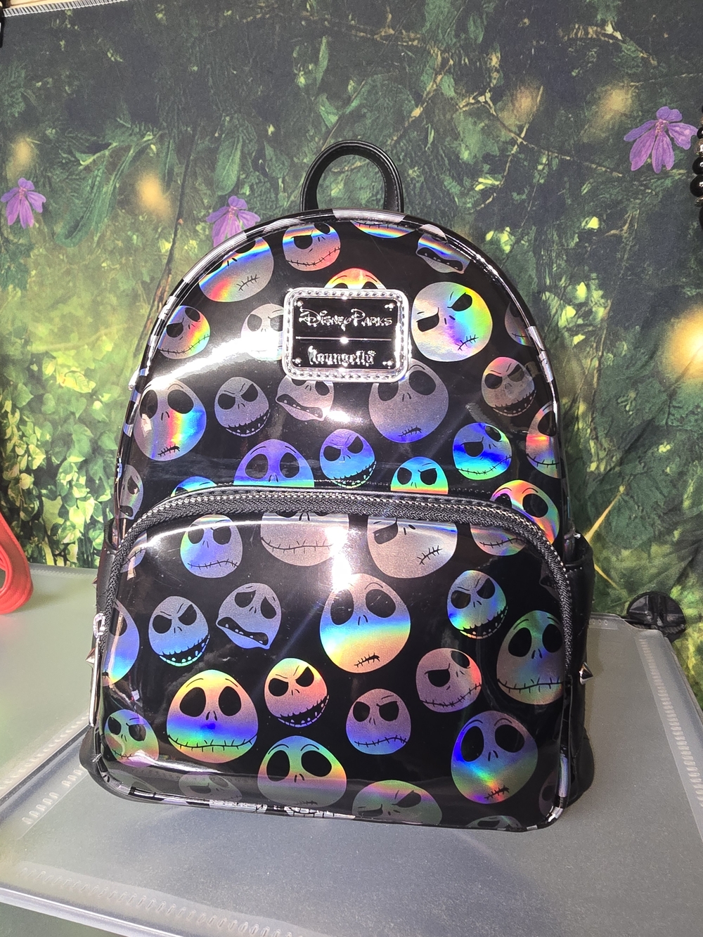 The Nightmare Before Christmas Holographic Jack Skellington Mini Backpack